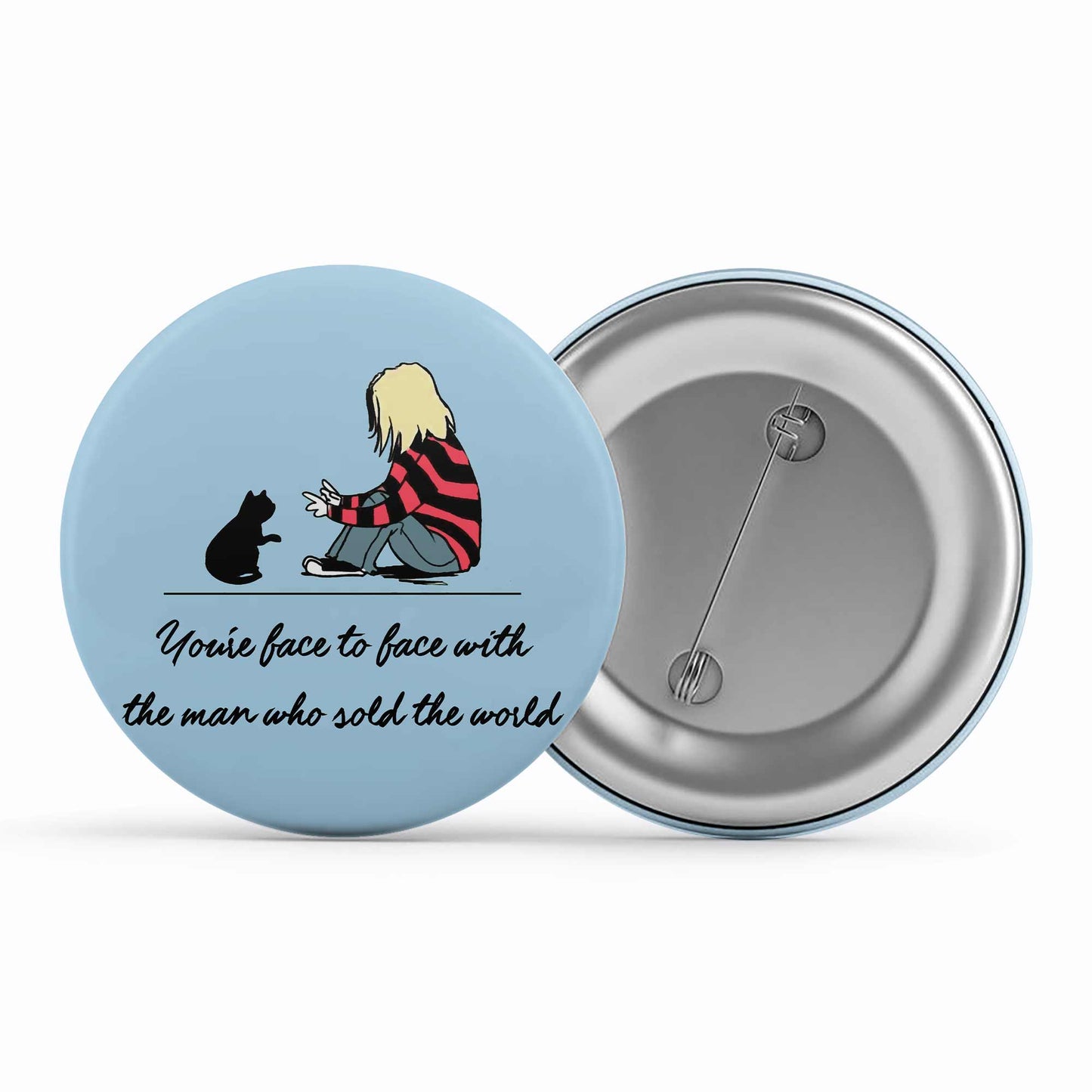 nirvana man who sold the world badge pin button music band buy online india the banyan tee tbt men women girls boys unisex