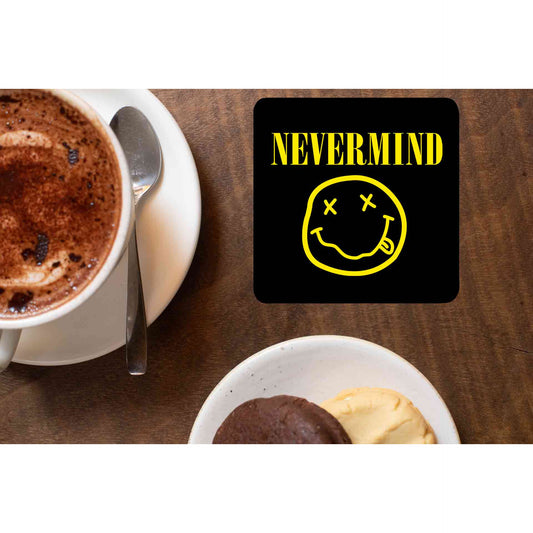 nirvana nevermind coasters wooden table cups indian music band buy online india the banyan tee tbt men women girls boys unisex