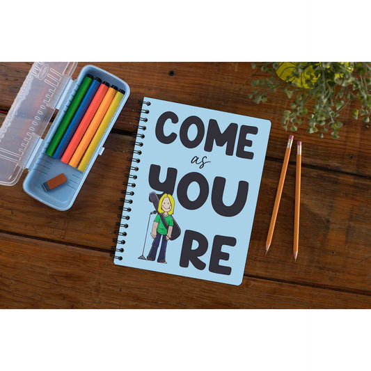 nirvana come as you are notebook notepad diary buy online india the banyan tee tbt unruled