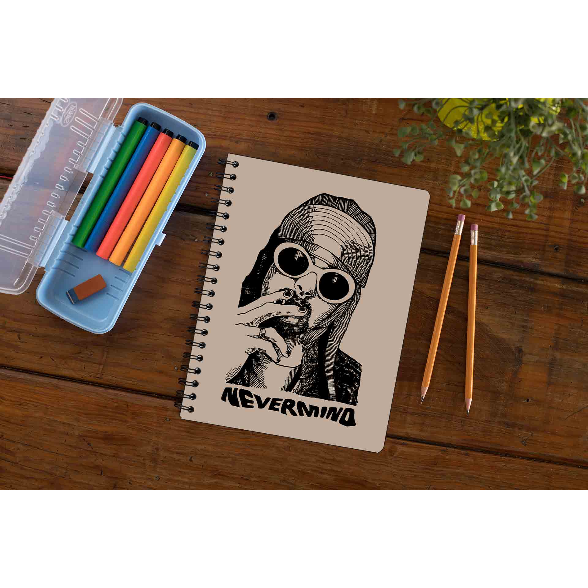 nirvana kurt never minds notebook notepad diary buy online india the banyan tee tbt unruled