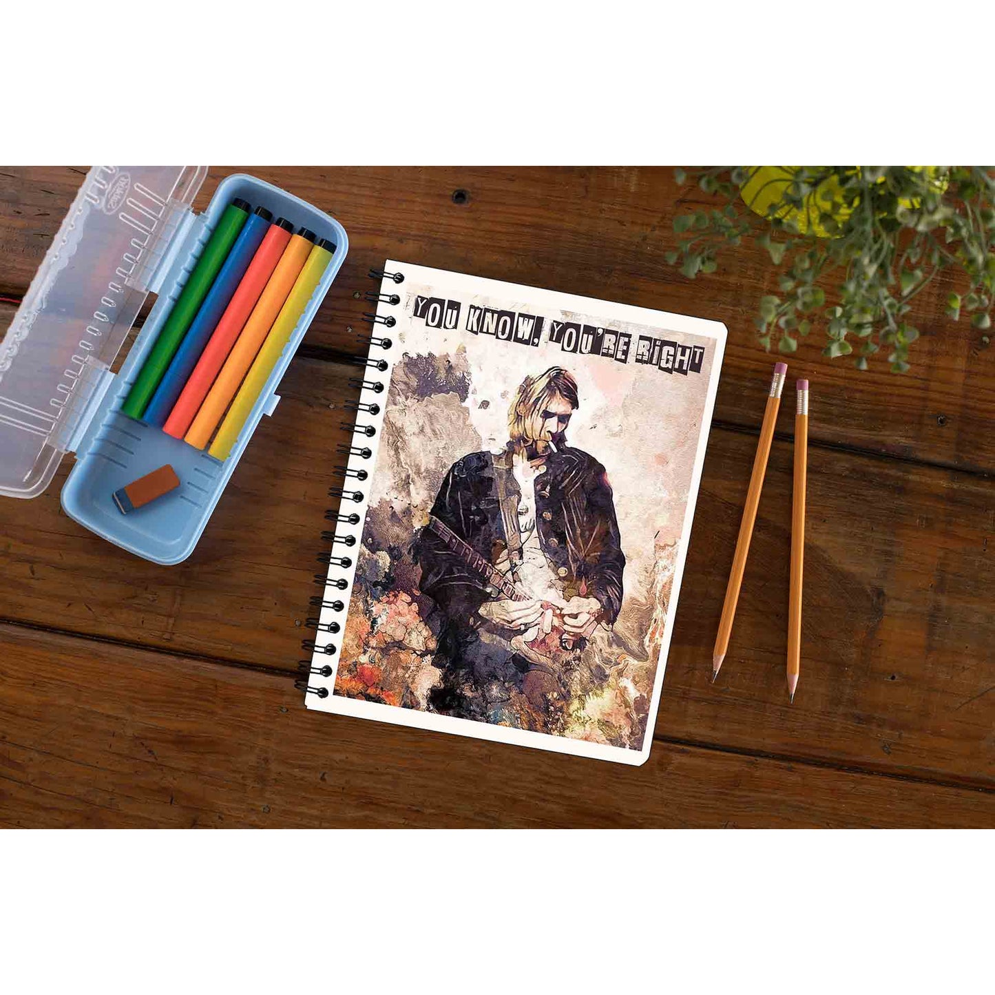 nirvana you know you're right notebook notepad diary buy online india the banyan tee tbt unruled