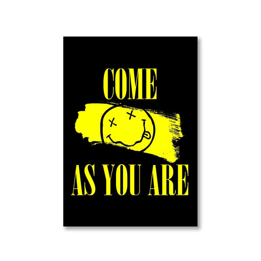 nirvana as you are poster wall art buy online india the banyan tee tbt a4