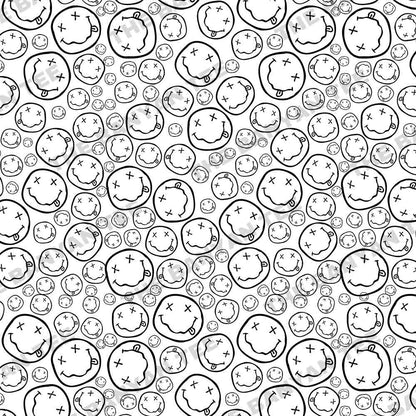 AOP Tote Bag - Smiley Faces