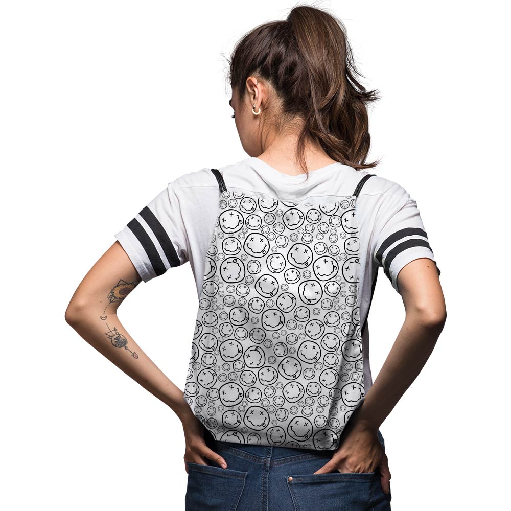 nirvana drawstring bag college school gym music band buy online india the banyan tee tbt men women girls boys unisex