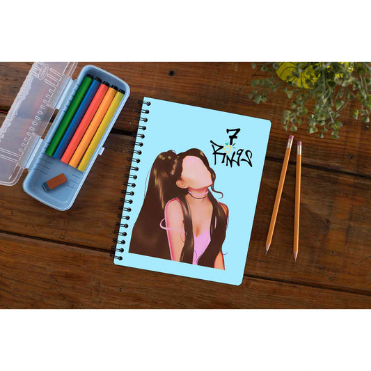 ariana grande 7 rings notebook notepad diary buy online india the banyan tee tbt unruled