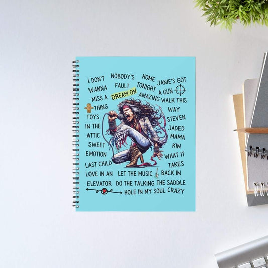 aerosmith song story notebook notepad diary buy online india the banyan tee tbt unruled