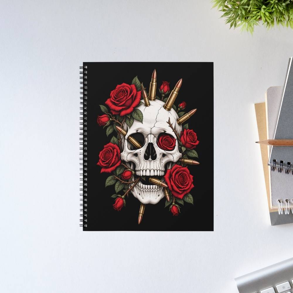 guns n' roses bullet bloom notebook notepad diary buy online india the banyan tee tbt unruled 