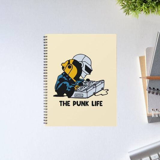 daft punk the punk life notebook notepad diary buy online india the banyan tee tbt unruled