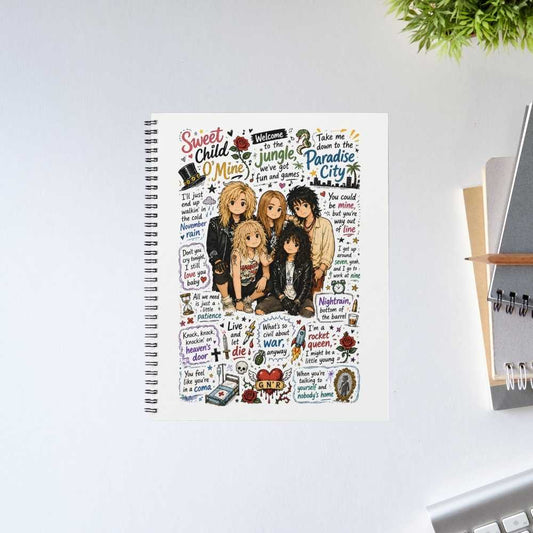 guns n' roses appetite for doodles notebook notepad diary buy online india the banyan tee tbt unruled 