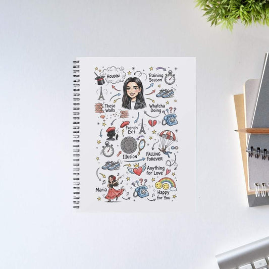 dua lipa du-dle notebook notepad diary buy online india the banyan tee tbt unruled 