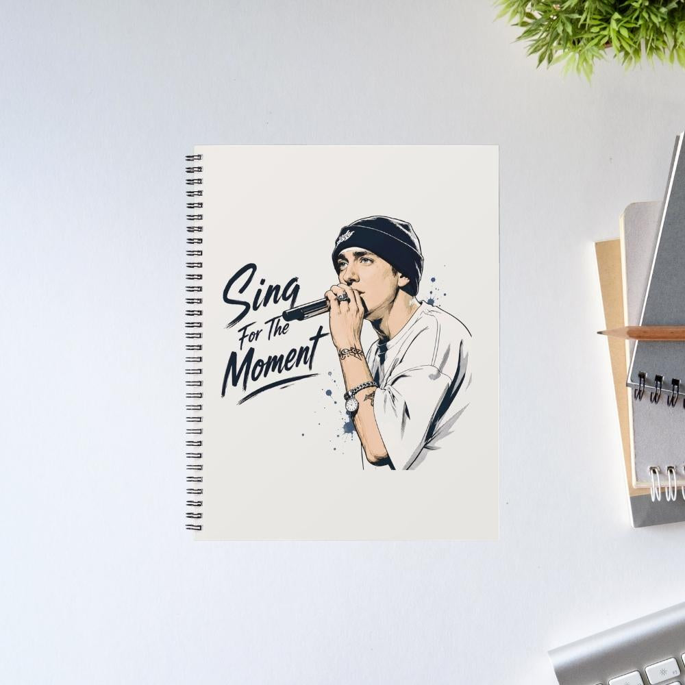 eminem sing for the moment notebook notepad diary buy online india the banyan tee tbt unruled 