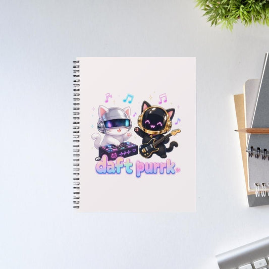 daft punk daft purrk notebook notepad diary buy online india the banyan tee tbt unruled 