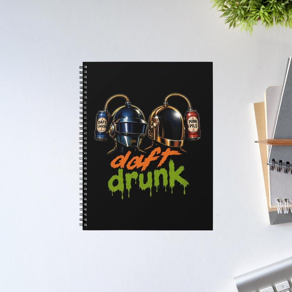 daft punk daft drunk notebook notepad diary buy online india the banyan tee tbt unruled 