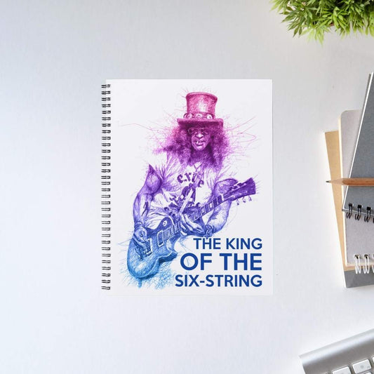guns n' roses the king of the six string - slash notebook notepad diary buy online india the banyan tee tbt unruled