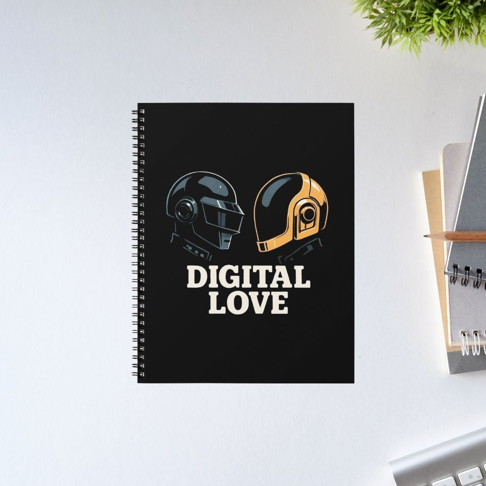 daft punk digital love notebook notepad diary buy online india the banyan tee tbt unruled