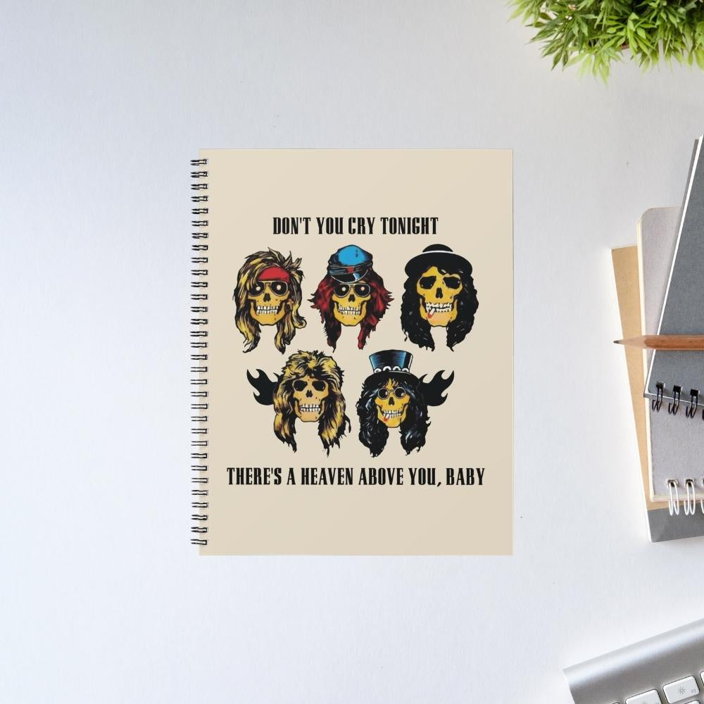 guns n' roses don't cry notebook notepad diary buy online india the banyan tee tbt unruled