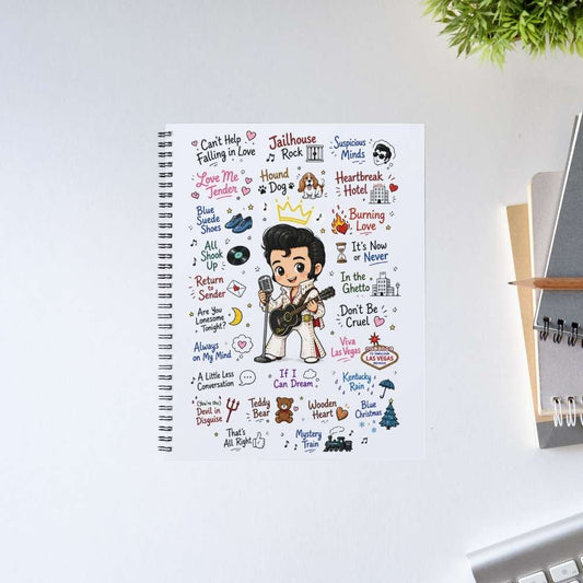elvis presley rockabilly doodle notebook notepad diary buy online india the banyan tee tbt unruled 
