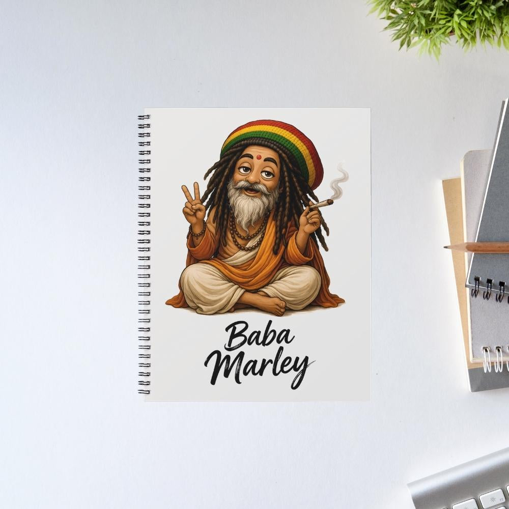 bob marley baba marley notebook notepad diary buy online india the banyan tee tbt unruled 
