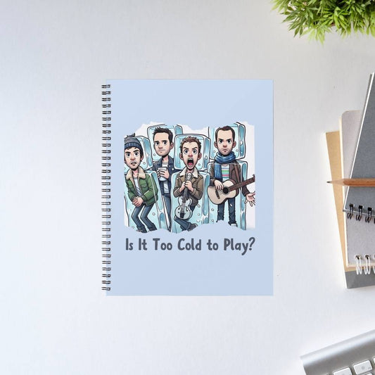 coldplay is it too cold to play notebook notepad diary buy online india the banyan tee tbt unruled