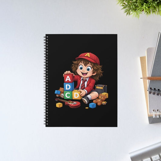 ac/dc back in blocks notebook notepad diary buy online india the banyan tee tbt unruled 