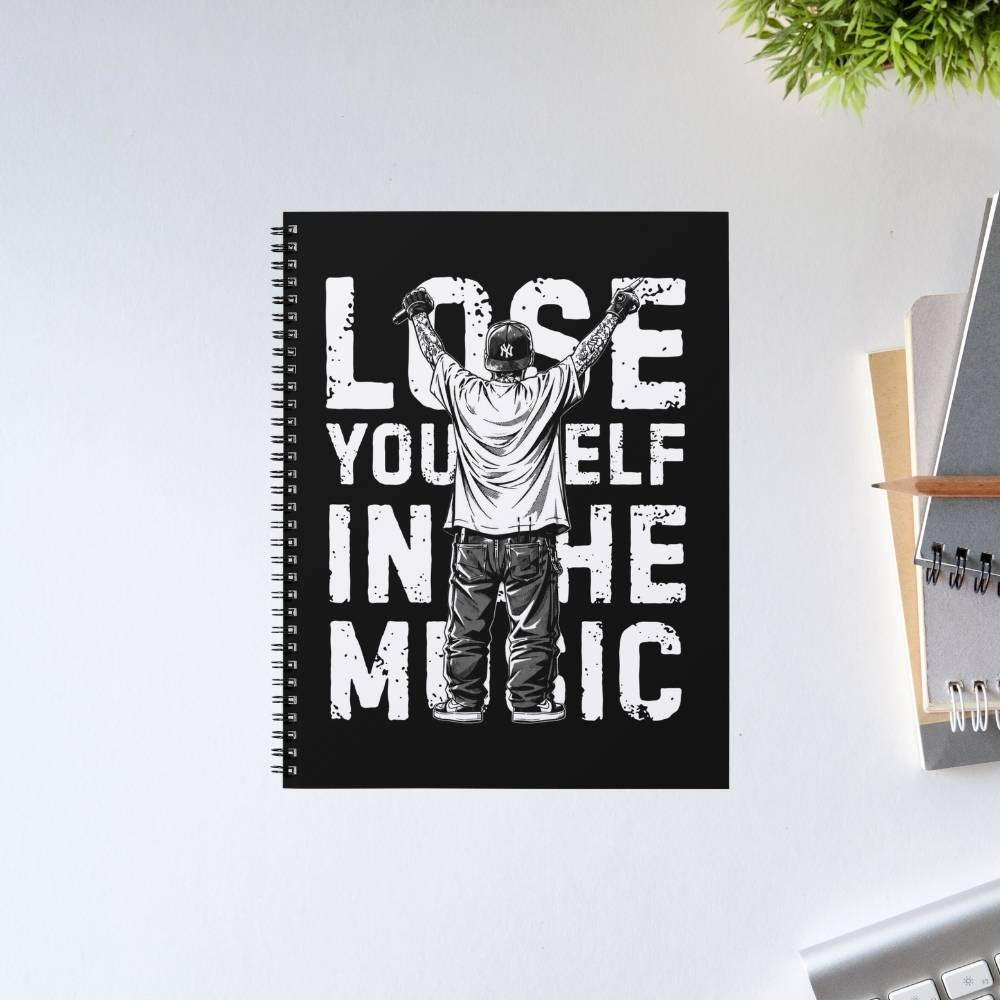 eminem lose yourself in the music notebook notepad diary buy online india the banyan tee tbt unruled 