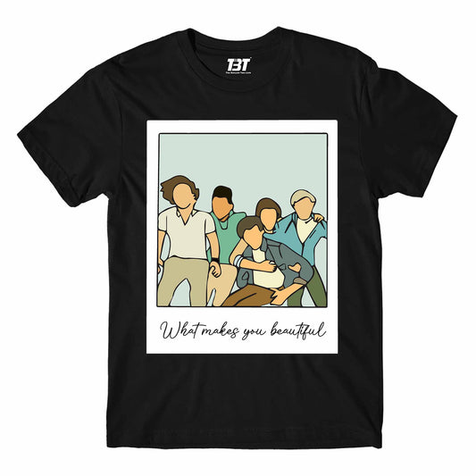 one direction what makes you beautiful t-shirt music band buy online india the banyan tee tbt men women girls boys unisex black