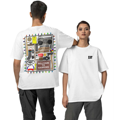 Oversized T shirt - Welcome To Hawkins