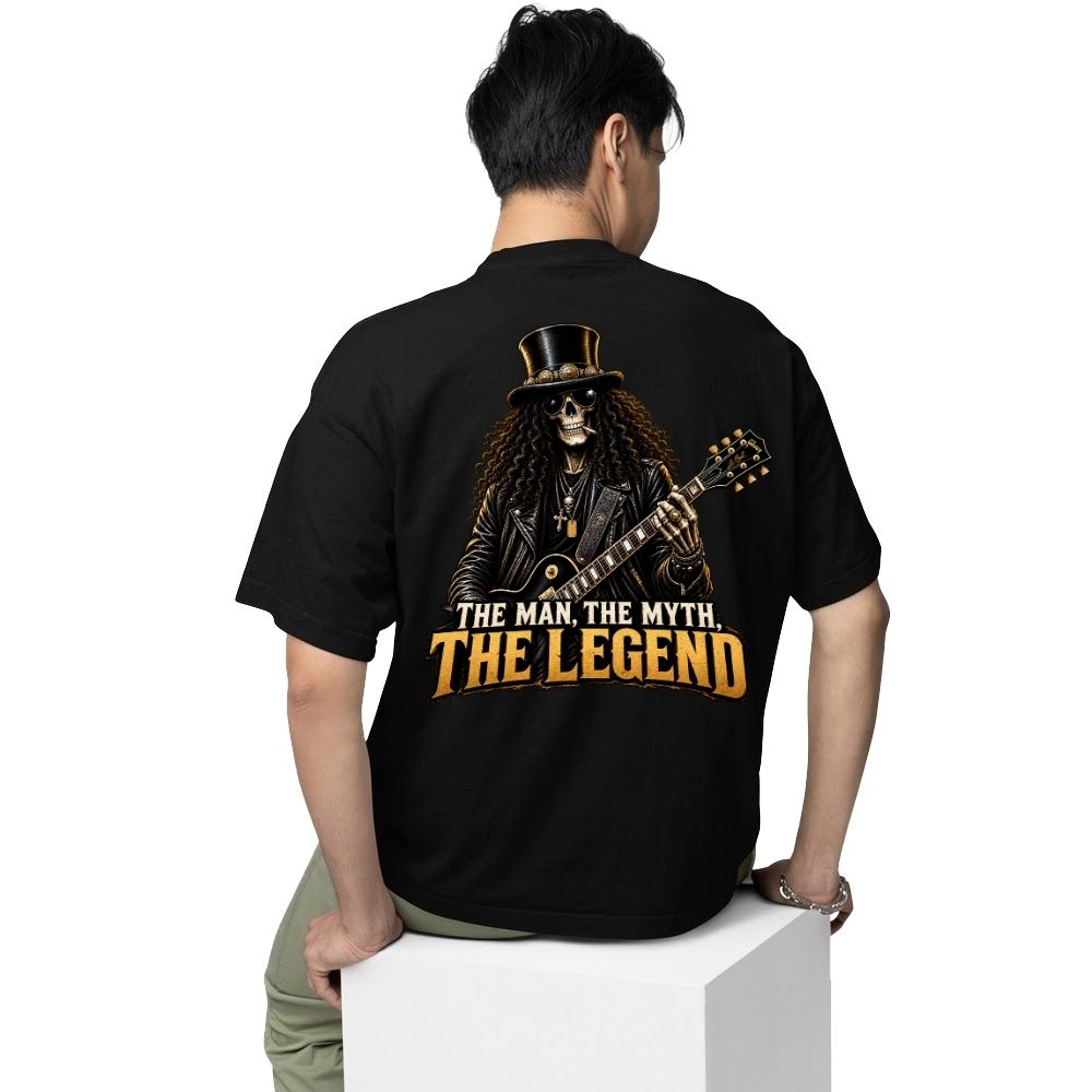 guns n' roses the guitar legend oversized t shirt 