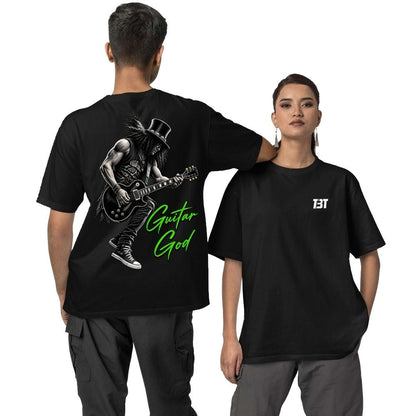 Oversized T shirt - Guitar God