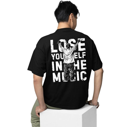 eminem lose yourself in the music oversized t shirt 