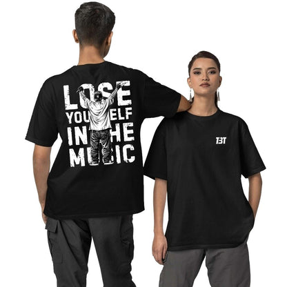 Oversized T shirt - Lose Yourself In The Music