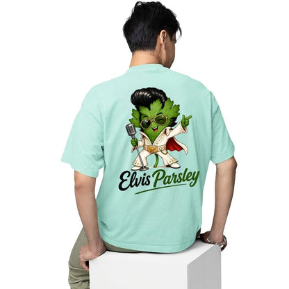 elvis presley parsley oversized t shirt 