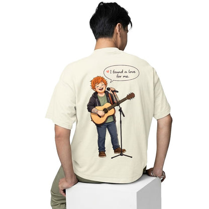 ed sheeran i found a love oversized t shirt 