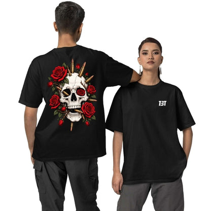 Oversized T shirt - Bullet Bloom