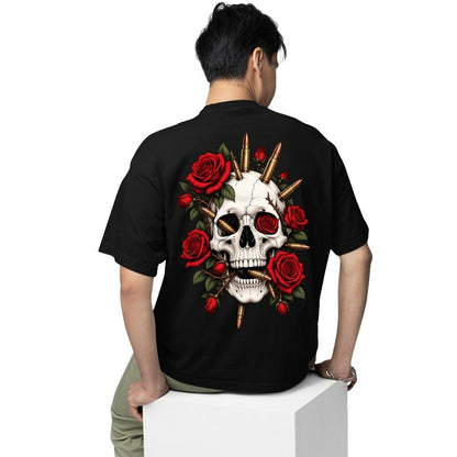guns n' roses bullet bloom oversized t shirt 