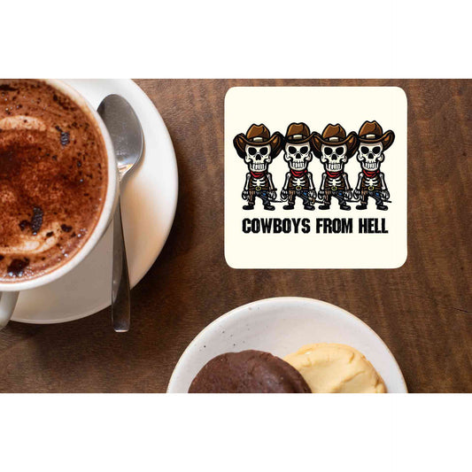 pantera cowboys from hell toon coasters wooden table cups indian music band buy online india the banyan tee tbt men women girls boys unisex