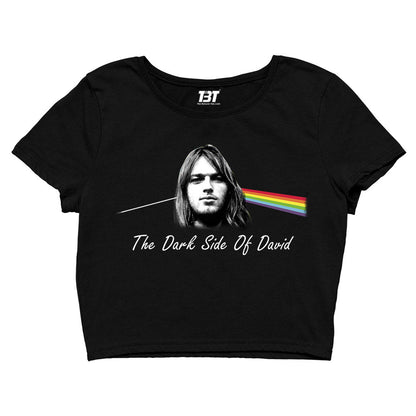 The Dark Side Of David Pink Floyd Crop Top The Banyan Tee TBT sports mens india full meesho women boys flipkart