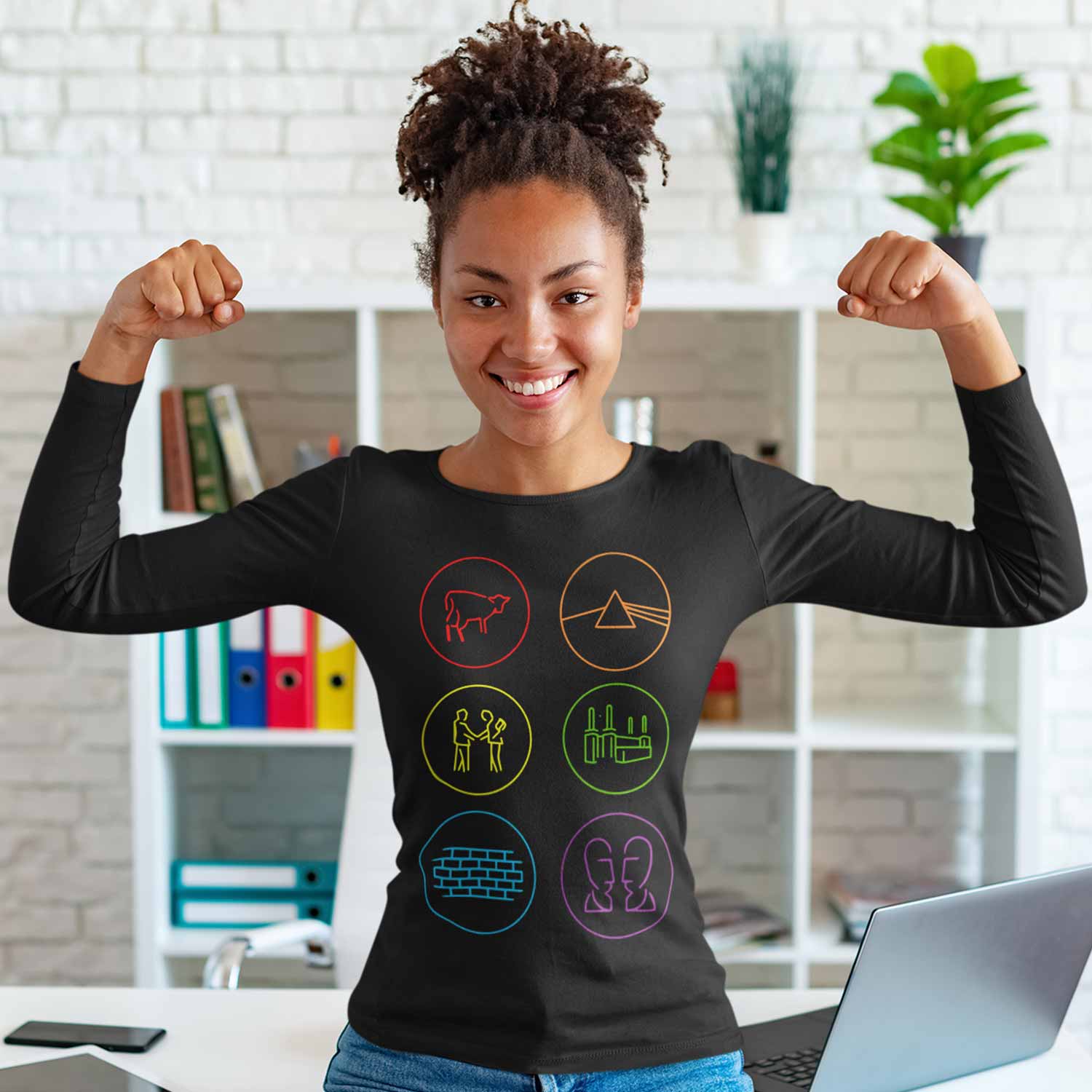 Album Art Pink Floyd The Banyan Tee Full Sleeves Long Sleeve for men girl combo under 200 best brand T-shirt - The Banyan Tee TBT