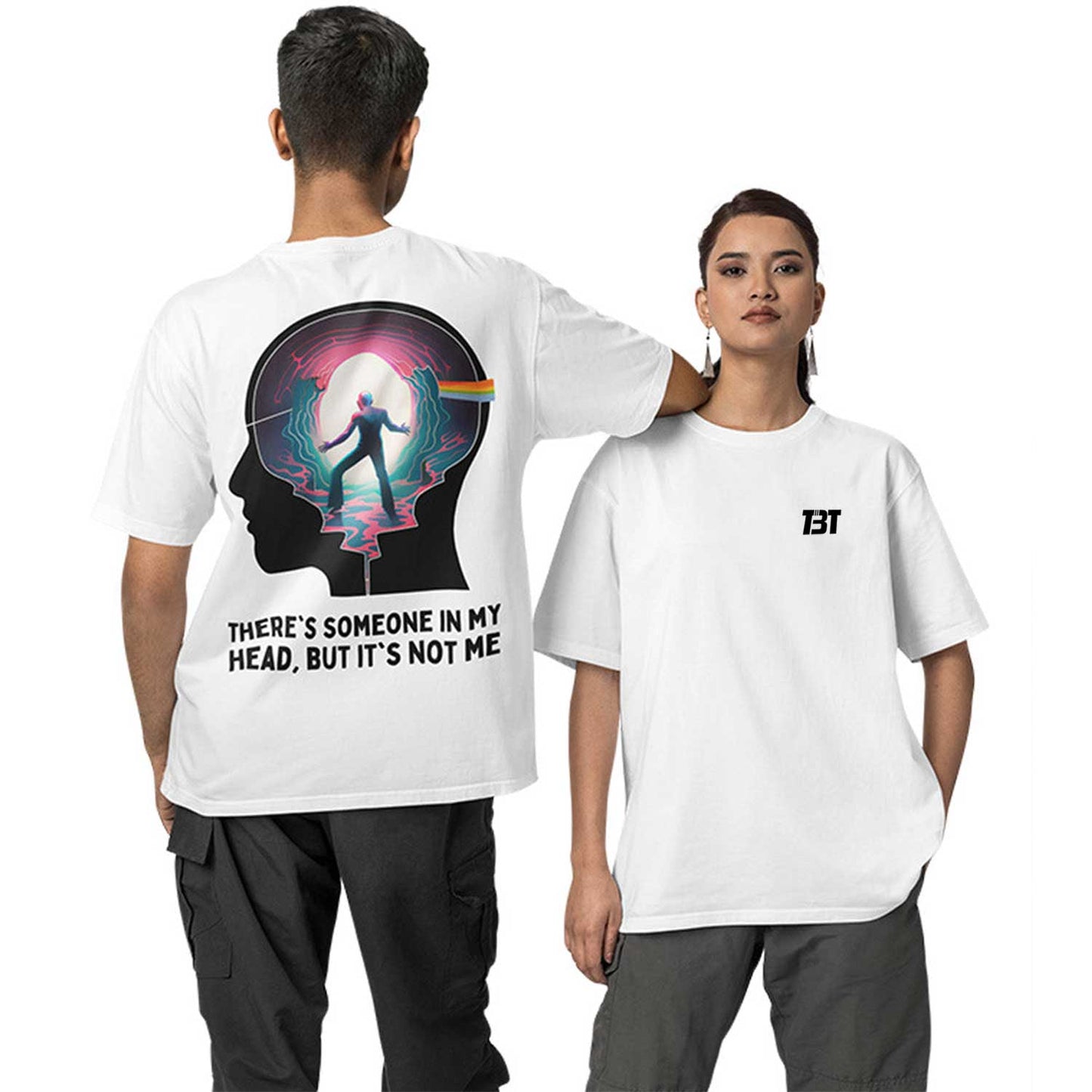 Oversized T shirt - Brain Damage