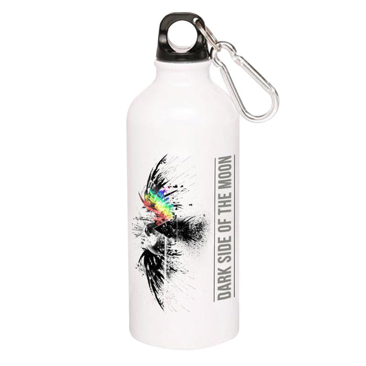 Dark Side Of The Moon Pink Floyd Sipper Sipper Metal Water Bottle The Banyan Tee TBT for gym girls adults straw drinking stylish online 1 litre milton 750 ml