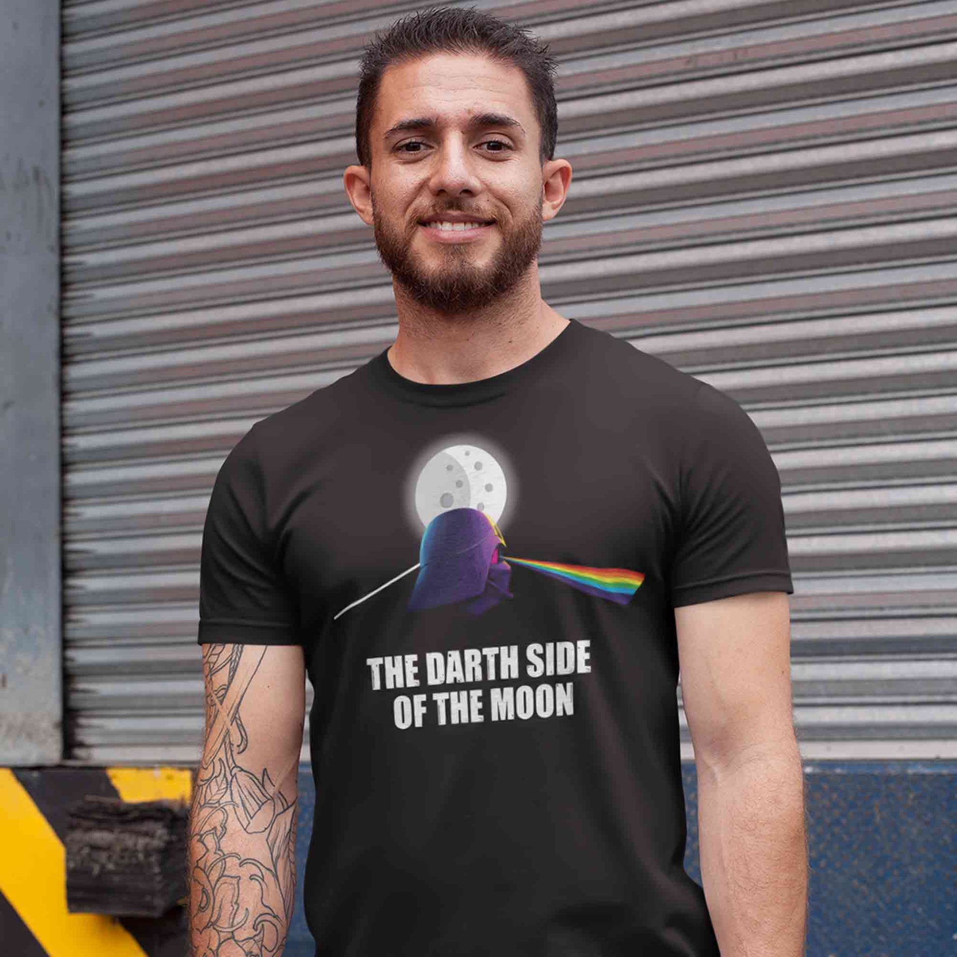 The Darth Side Of The Moon Pink Floyd T-shirt The Banyan Tee TBT sports mens india full meesho women boys flipkart