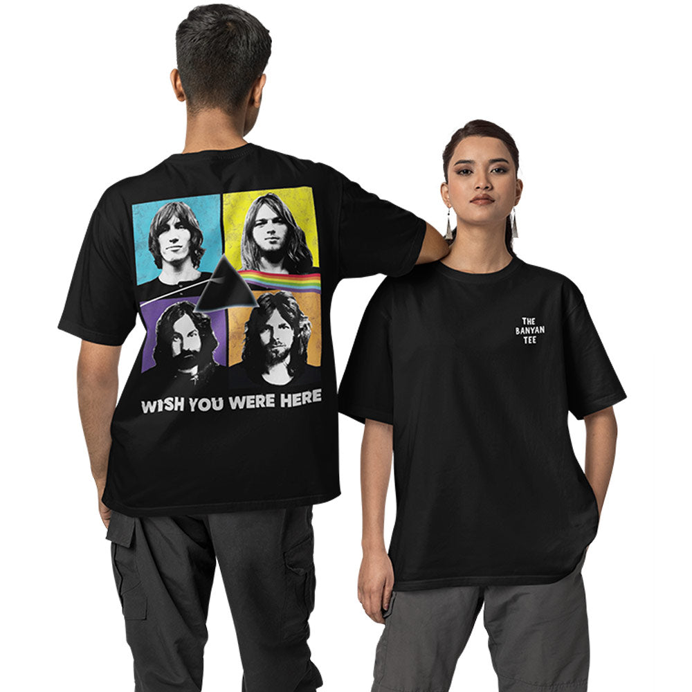 Pink Floyd Oversized T shirt - Wish They Were Here