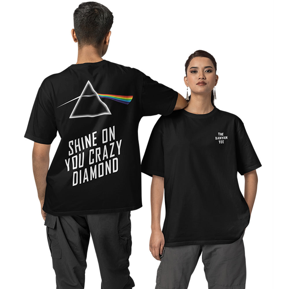 Pink Floyd Oversized T shirt - Shine On You Crazy Diamond
