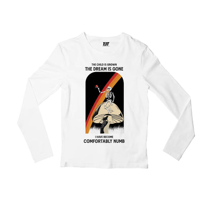 Comfortably Numb Pink Floyd Full Sleeves Long Sleeve for men girl combo under 200 best brand T-shirt - The Banyan Tee TBT