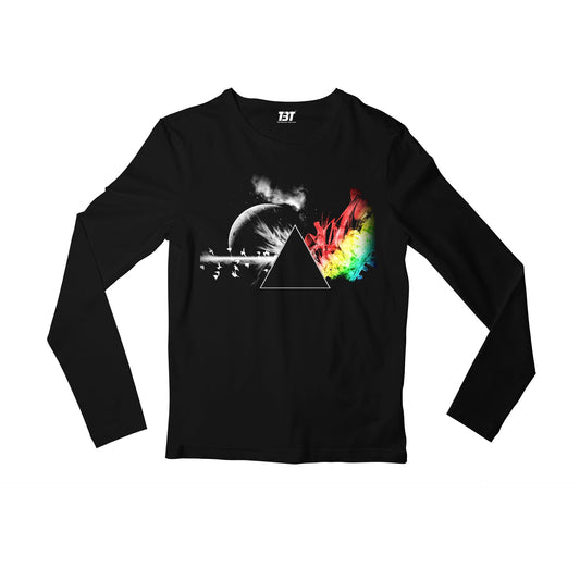 Dark Side Of The Moon Pink Floyd The Banyan Tee Full Sleeves Long Sleeve for men girl combo under 200 best brand T-shirt - The Banyan Tee TBT