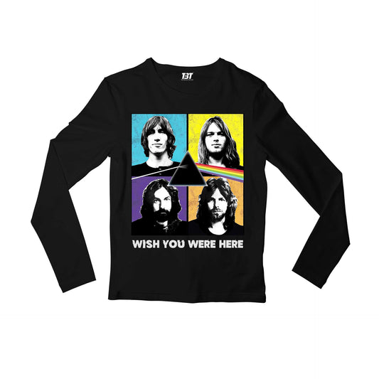 Wish You Were Here Pink Floyd The Banyan Tee Full Sleeves Long Sleeve for men girl combo under 200 best brand T-shirt - The Banyan Tee TBT