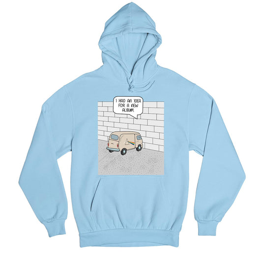 The Wall Cartoon Meme Pink Floyd Hoodie - The Wall Hooded Sweatshirt The Banyan Tee TBT for men women black mens essential