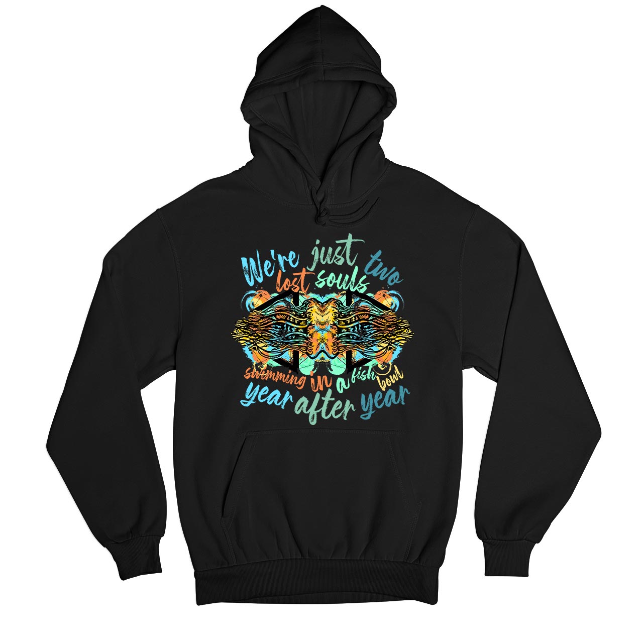 Pink Floyd Hoodie - Wish You Were Here Hooded Sweatshirt The Banyan Tee TBT for men women black mens essential