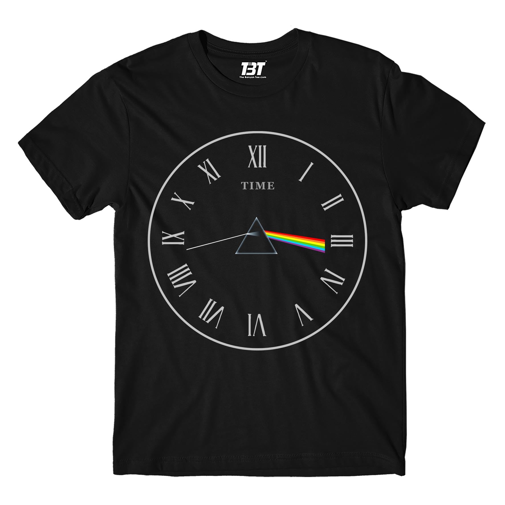 Pink Floyd T-shirt - Time T-shirt The Banyan Tee TBT sports mens india full meesho women boys flipkart