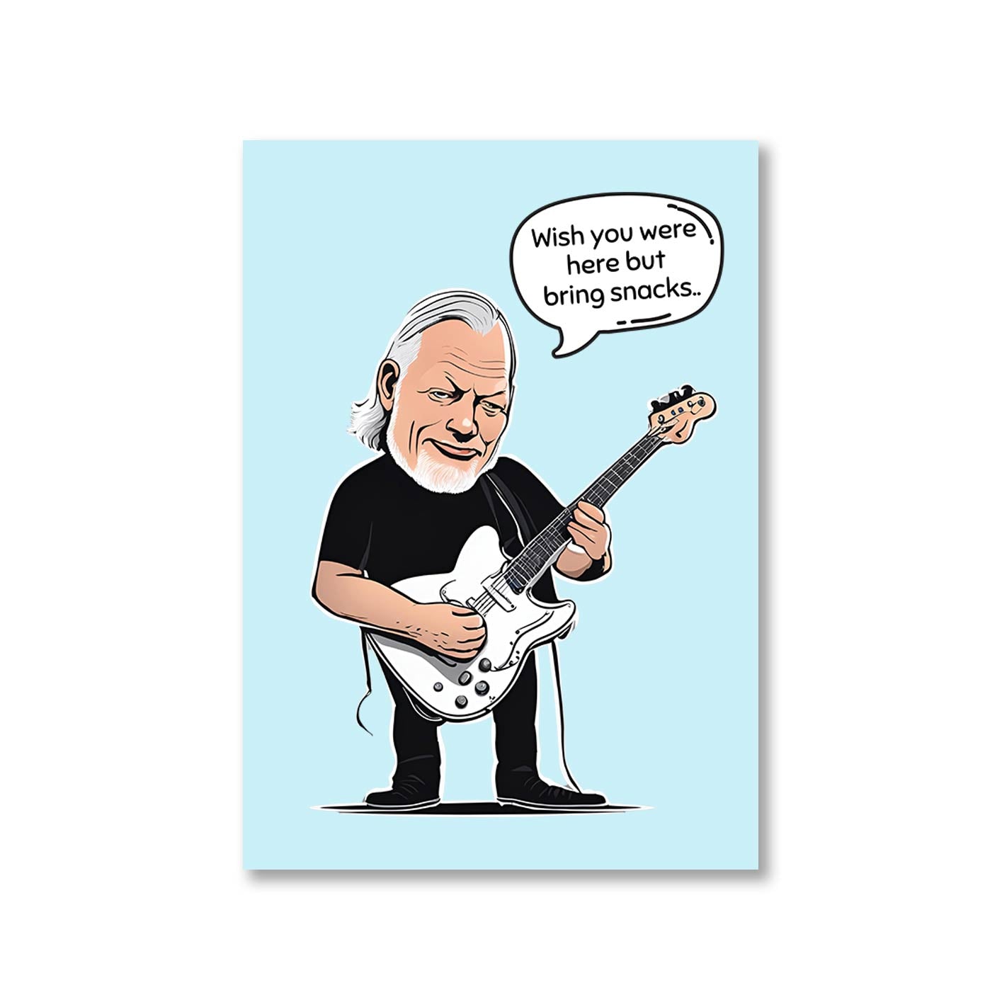 pink floyd wish you brought snacks poster wall art buy online india the banyan tee tbt a4